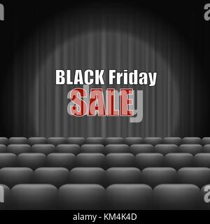 Black Friday-Inschrift Stock Vektor