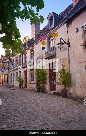 Azay-le-Rideau im Tal der Loire in Frankreich. Stockfoto