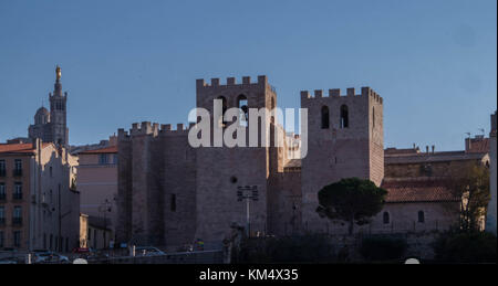 Abbeye Saint Victor, Marseille, bouche-du-Rhône, Frankreich Stockfoto