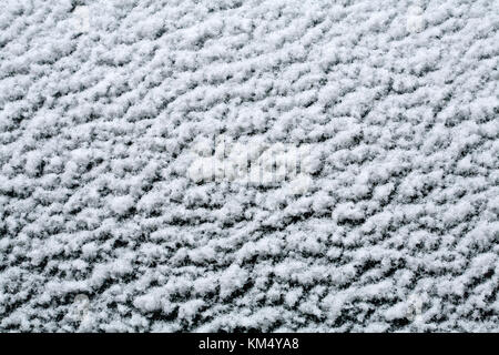 Winter Hintergrund - Schnee Textur mit Schatten Stockfoto
