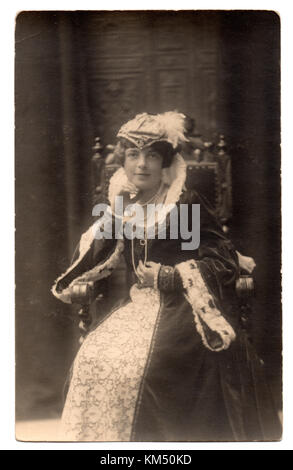 Amateur Dramatik, 1928: Beryl Edith Alice Johnson, Alter 18. Stockfoto