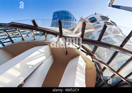 Tancici dum Ingwer ein Fred, tanzendes Haus, rasin Damm, neue Stadt, Prag, Tschechische Republik Stockfoto