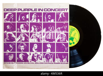 Deep Purple in Concert live Album Stockfoto