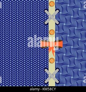 Abstrakt Blau Hintergrund mit Tasten Stock Vektor