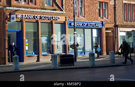 Bank von Schottland, Dunbar, East Lothian, Schottland, Großbritannien Stockfoto