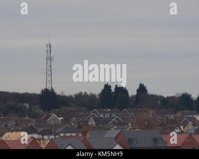 Sheerness, Kent, Großbritannien. 5 Dez, 2017. UK Wetter: bedeckt und ruhigen Morgen in Sheerness. Credit: James Bell/Alamy leben Nachrichten Stockfoto