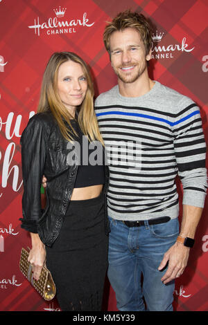 Los Angeles, Kalifornien, USA. 4. Dezember, 2017. liebe Tischler und Weihnachten rusty Joiner's Teilnahme an Hallmark Channel' an Holly Lodge' vip-Screening an der Waldung in Los Angeles, Kalifornien am 4. Dezember 2017. Quelle: Sheri determan/alamy leben Nachrichten Stockfoto