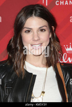 Los Angeles, Kalifornien, USA. Dezember, 2017Kate Mansi. Hallmark Channel Screening von „Christmas at Holly Lodge“ im The Grove. Quelle: F. Sadou/AdMedia/ZUMA Wire/Alamy Live News Stockfoto