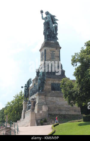 Niederwalddenkmal, Deutschland Stockfoto