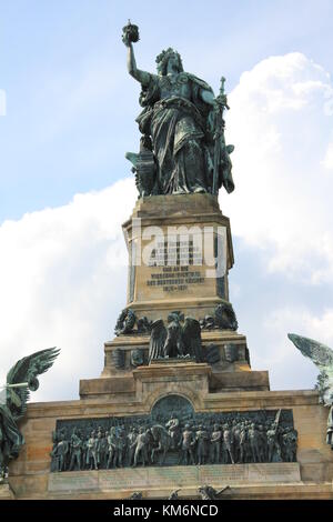 Niederwalddenkmal, Deutschland Stockfoto