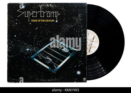 Supertramp Verbrechen des Jahrhunderts album Stockfoto