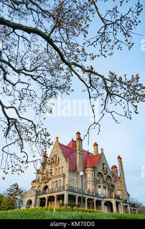 Craigdarroch Castle, Victoria, Britisch-Kolumbien, Kanada Stockfoto