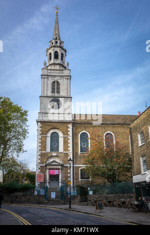 St. James Kirche, Anglikanische Kirche von James Carr in Clerkenwell, London, UK Stockfoto