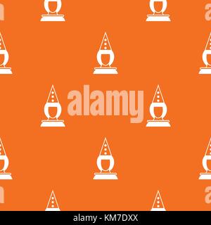 Pierrot clown Muster nahtlose Stock Vektor