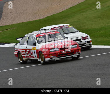 Gianfranco Brancatelli, Ford Sierra RS 500, Mark Wright, Ford Sierra RS 500, Super Tourenwagen Trophy, Silverstone Classic, Juli 2017, Silverstone, 60 Stockfoto