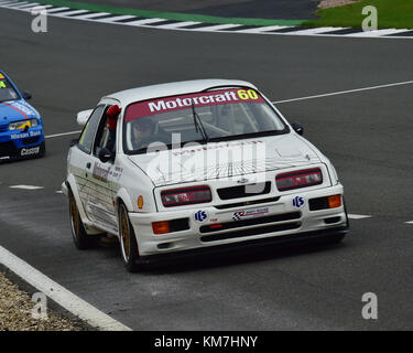 Mark Wright, Ford Sierra RS 500, Super Tourenwagen Trophy, Silverstone Classic, Autos Juli 2017, Silverstone, 60, Rundstrecke, Cjm - Fotografie, Cla Stockfoto