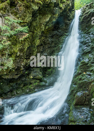 Dickson Dickson fällt, fällt weg, Fundy National Park, New Brunswick, Kanada. Stockfoto