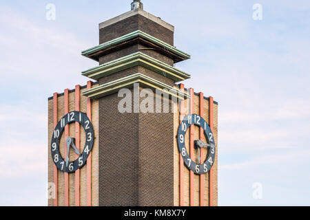 Ehemalige Katz Drug Store auf der Main Street in Westport. Stockfoto