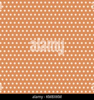 Retro Hintergrund aus Punkten, Vintage hipster Seamless Pattern. Stock Vektor