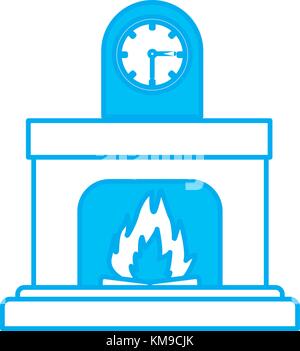 Home chimney Construction Stock Vektor