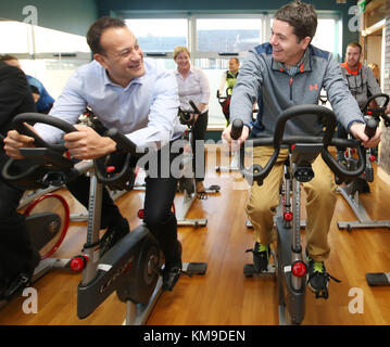 Datei Fotos von Irelands neuen sportlichen Premierminister (Taoiseach), Leo Varadkar, der auch einer der erste offen schwule Männer, ein Land zu führen. Stockfoto