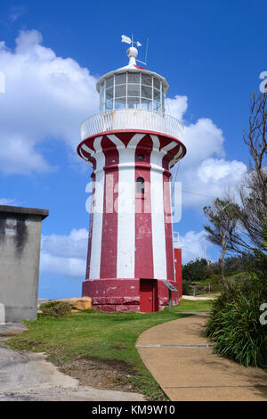 Hornby Leuchtturm auf South Head Halbinsel in Watsons Bay, einem östlichen Vorort von Sydney, New South Wales, Australien Stockfoto