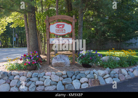 Manitowish Gewässer, Wisconsin Stockfoto