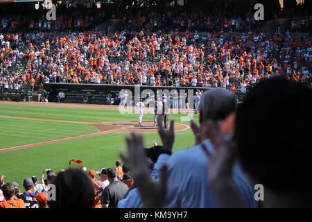 Orioles Spiel im Camden Yards Stockfoto