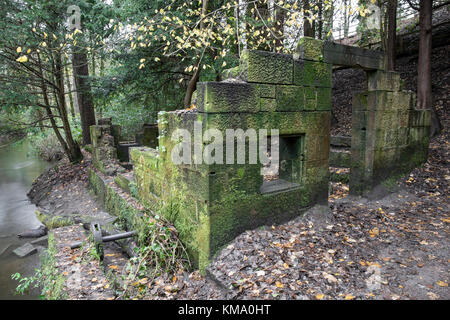 Rouken Glen Park. Glasgow. Schottland. Stockfoto