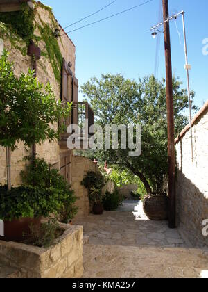 Sightseeing auf einem Familienausflug nach Zypern Stockfoto