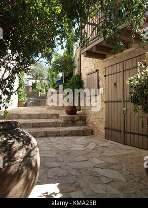 Sightseeing auf einem Familienausflug nach Zypern Stockfoto