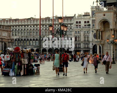 Sightseeing auf einem Familienausflug nach Italien Stockfoto