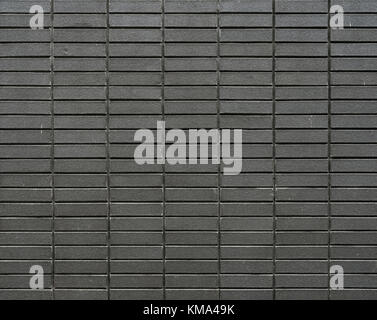 Teil grau braun Mauer mit Strait Linien Stockfoto