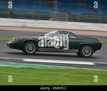 Jim Dean, Lotus Europa, Straße 70er Sport, hscc, Silverstone International Trophy, Silverstone historische Festival "Meeting, 20. Mai 2017, Chris mcevoy, Stockfoto