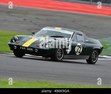 Jim Dean, Lotus Europa, Straße 70er Sport, hscc, Silverstone International Trophy, Silverstone historische Festival "Meeting, 20. Mai 2017, Chris mcevoy, Stockfoto