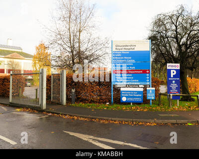 Gloucestershire Royal Hospital Stockfoto
