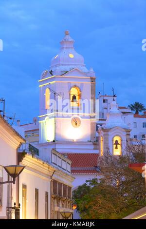 Kirche von Santo Antonio, Lagos, Algarve, Algarve, Portugal, Europa Stockfoto