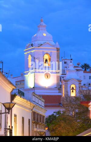 Kirche von Santo Antonio, Lagos, Algarve, Algarve, Portugal, Europa Stockfoto