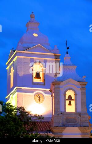 Kirche von Santo Antonio, Lagos, Algarve, Algarve, Portugal, Europa Stockfoto