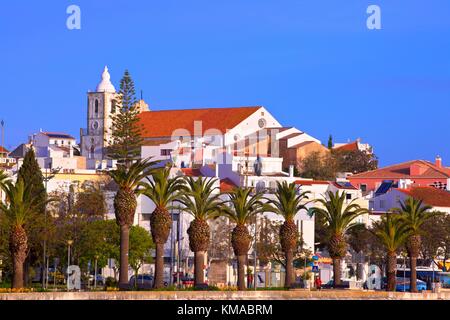 Stadt Lagos, Lagos, Algarve, Algarve, Portugal, Europa Stockfoto