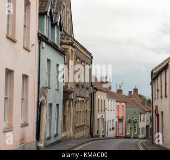 Dorf von Axbridge in Somerset, England Stockfoto