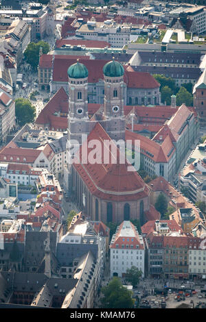 Luftaufnahme von München, Bayern, Deutschland Stockfoto