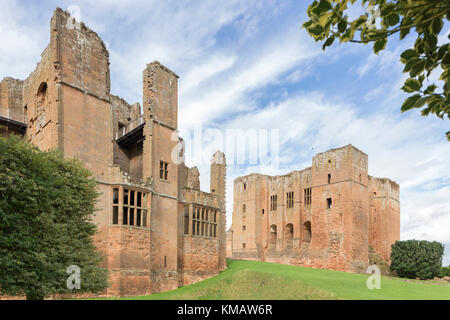 Kenilworth Castle, Kenilworth, Warwickshire, England, Vereinigtes Königreich Stockfoto