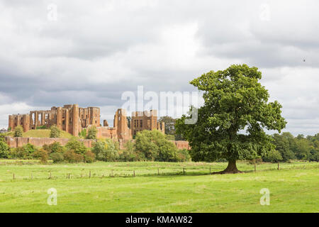 Kenilworth Castle, Kenilworth, Warwickshire, England, Vereinigtes Königreich Stockfoto