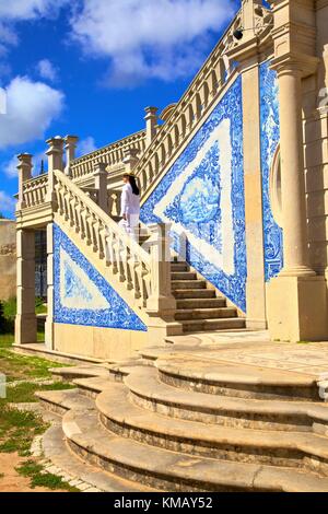 Palast von Estoi, Estoi, Algarve, Algarve, Portugal, Europa Stockfoto