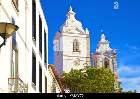 Kirche von Santo Antonio, Lagos, Algarve, Algarve, Portugal, Europa Stockfoto