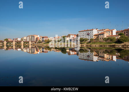 Miranda de Ebro Stadtbild in Burgos, Spanien. Stockfoto