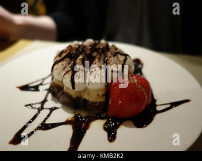 Italienische Eis Dessert Stockfoto