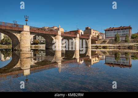 Miranda de Ebro Stadtbild in Burgos, Spanien. Stockfoto