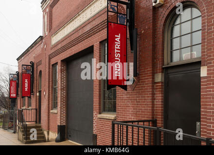 Landwirtschaftliche und industrielle Museum New York PA Stockfoto